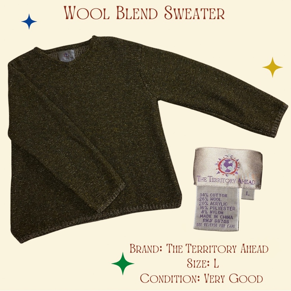 The Territory Ahead Wool Blend Sweater